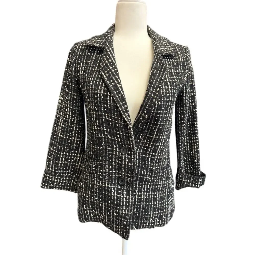 Silence + Noise Tweed‎ Blazer - Size XS